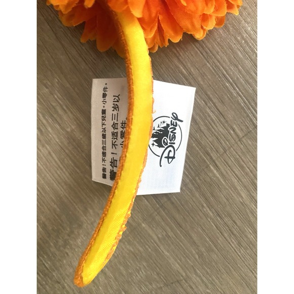 Disney Parks Epcot Flower Garden Fest Orange Bird Minnie Ears Headband Mickey - Picture 4 of 6